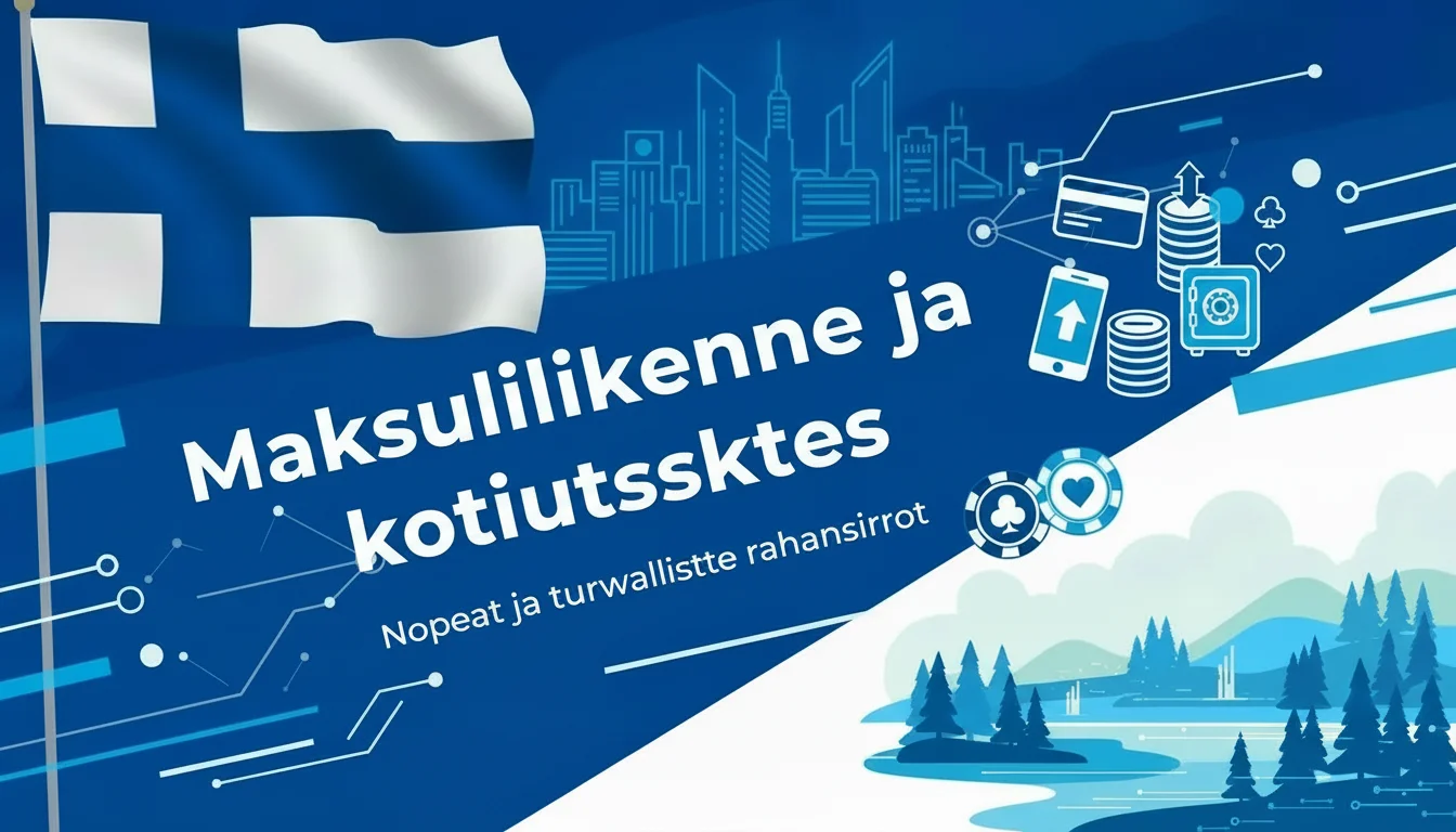 Maksuliikenne ja kotiutukset nettikasinoilla Suomessa