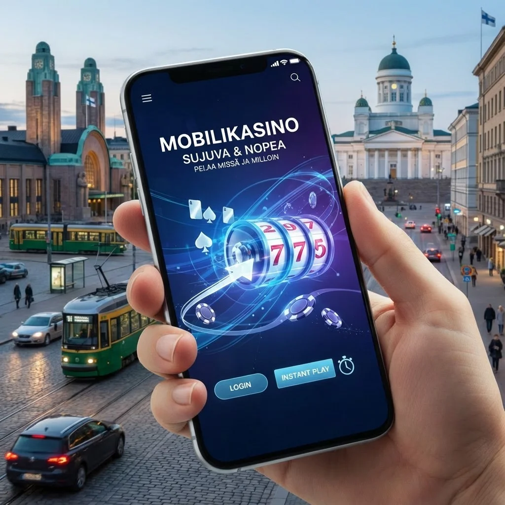 Mobiilikasino toimii sujuvasti puhelimella Suomessa