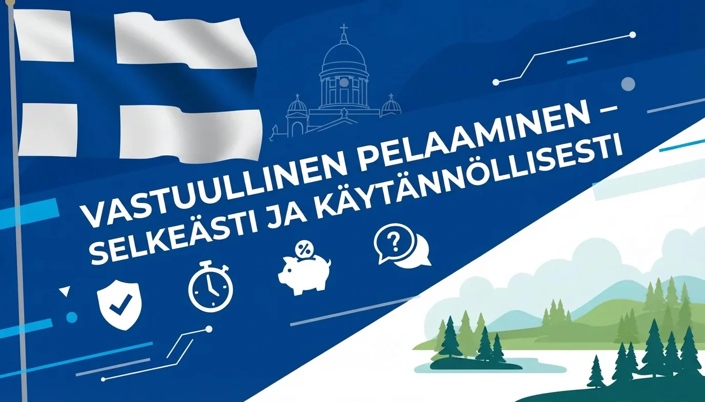 Vastuullinen pelaaminen nettikasinoilla suomalaisille pelaajille